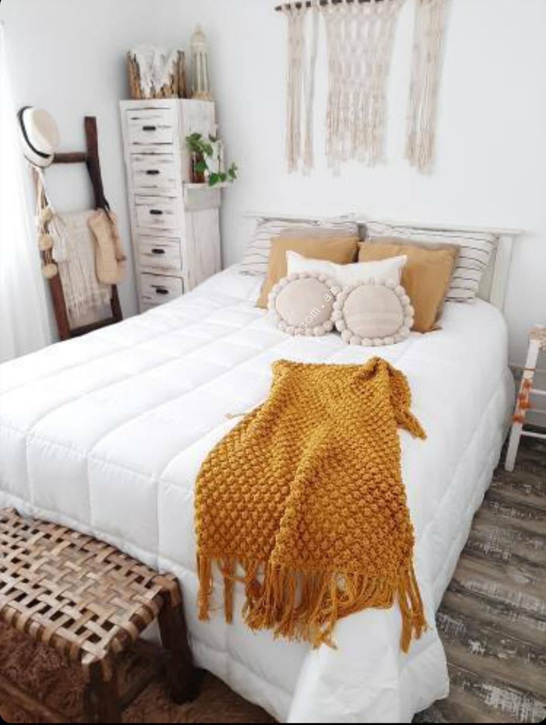 Manta LOLA 0.75x1.60+flecos o borlas (AP)