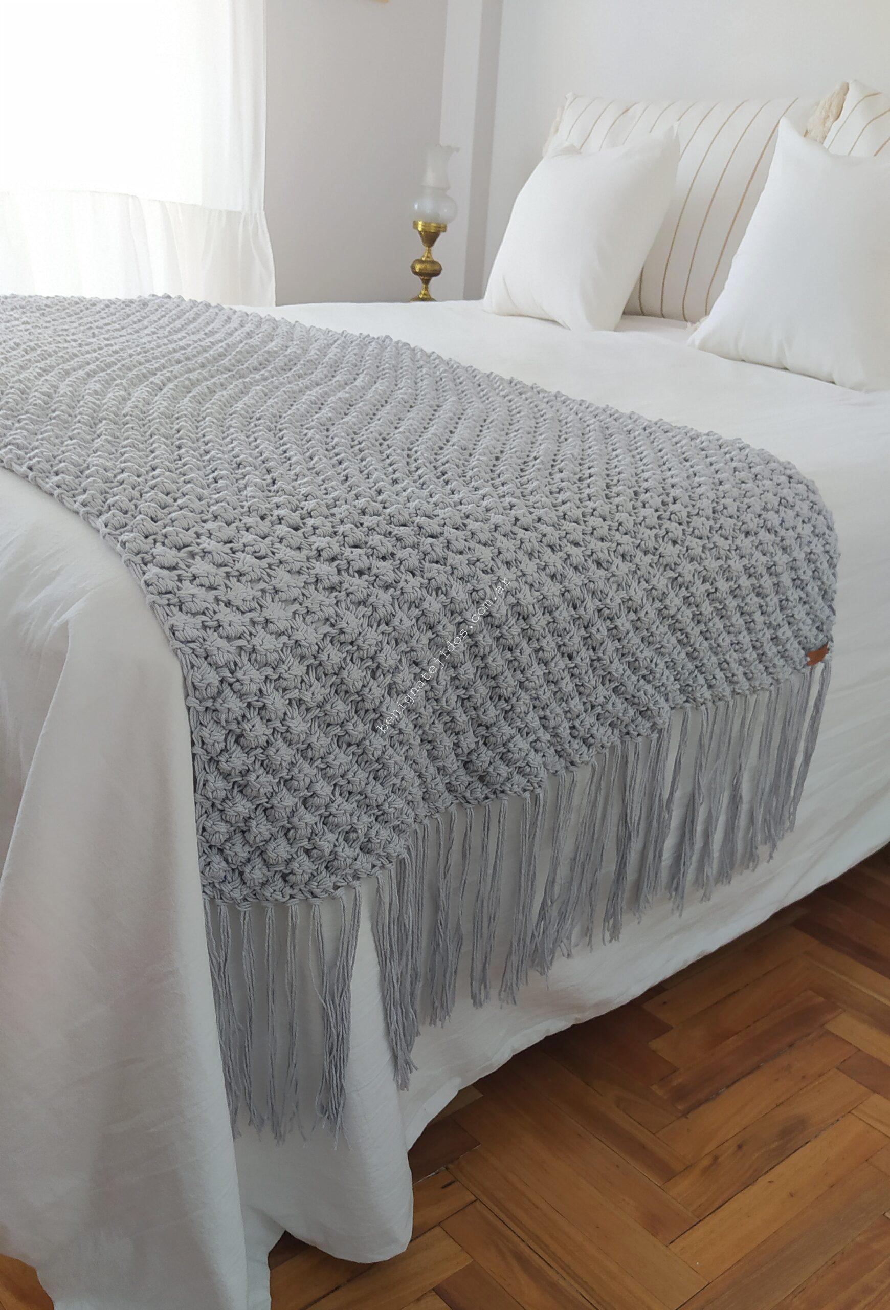 Manta LOLA 0.75x2.40+flecos o borlas (AP) - Imagen 6