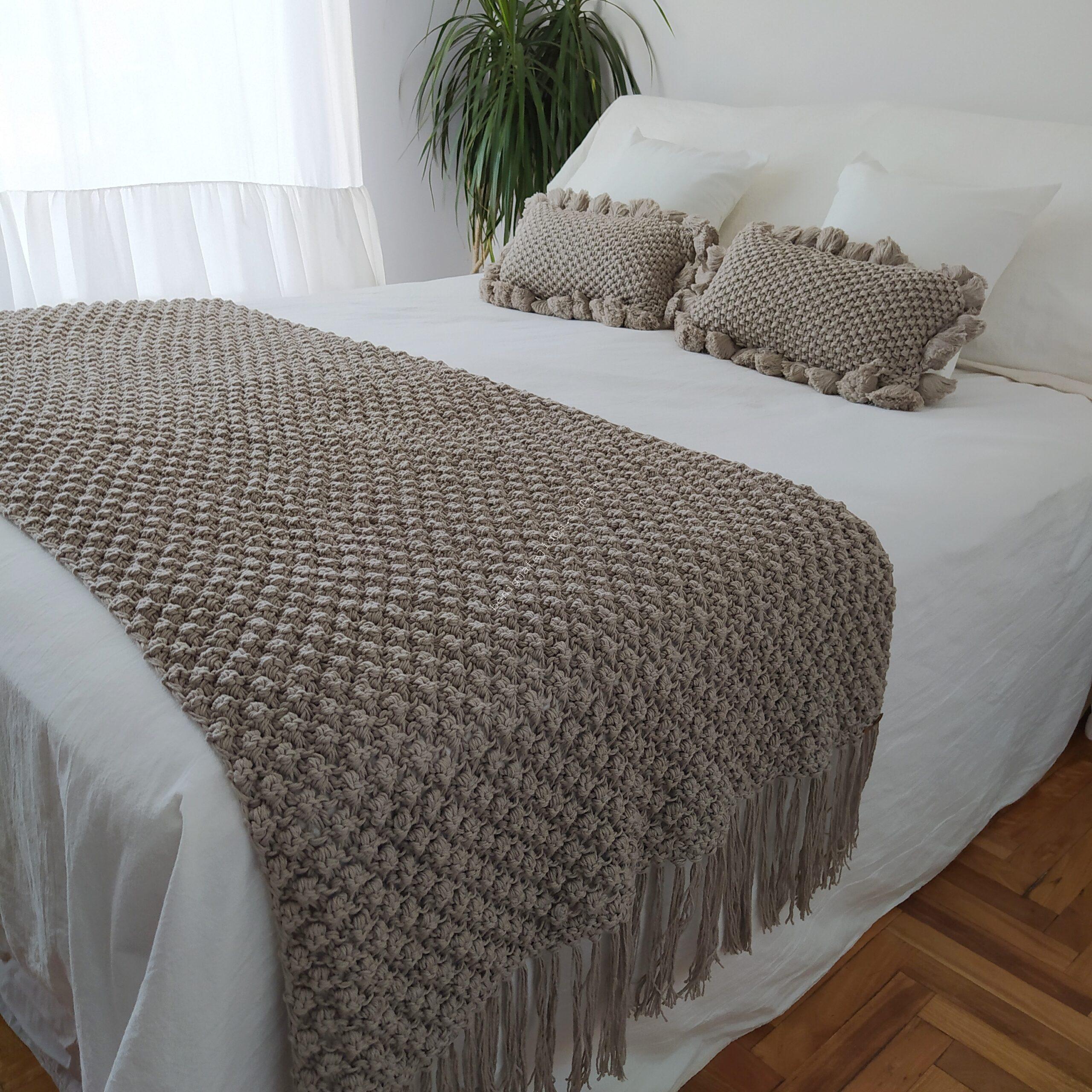 Manta LOLA 0.75x2.00+flecos o borlas (AP)