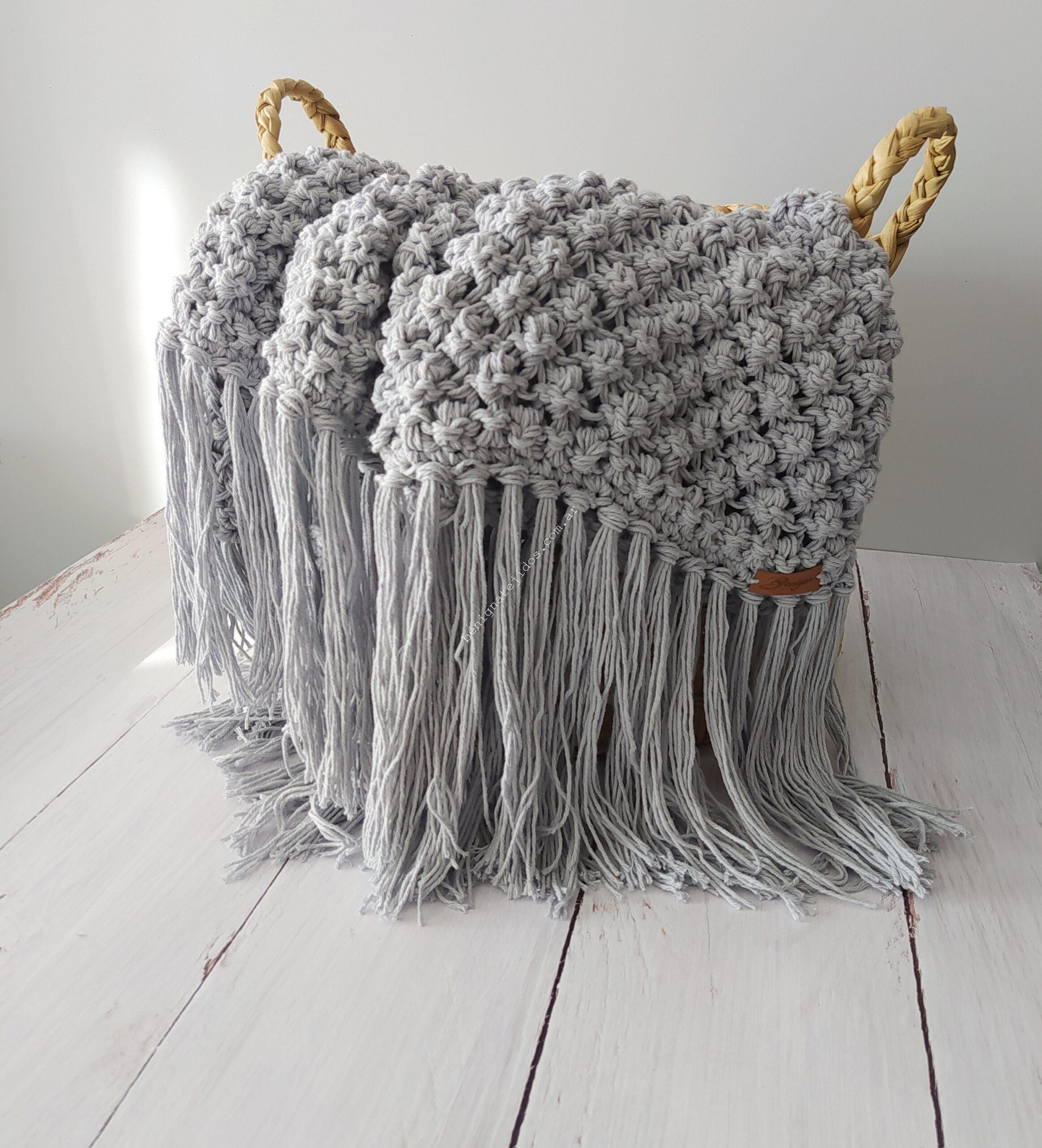 Manta LOLA 0.75x2.00+flecos o borlas (AP) - Imagen 6