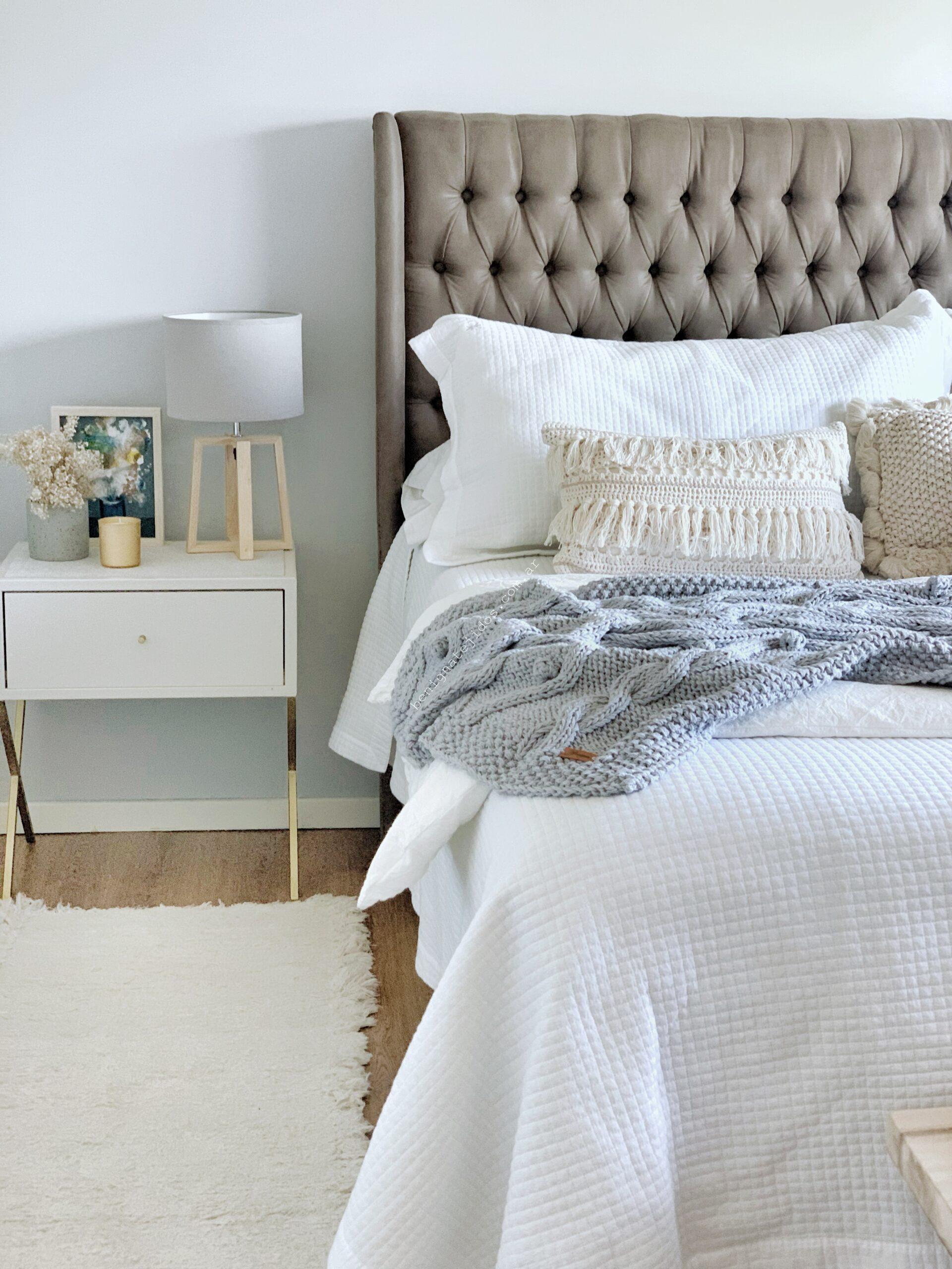 Manta ESTOCOLMO 0.75x1.40 Color Nuez -DISPONIBLE - Imagen 7