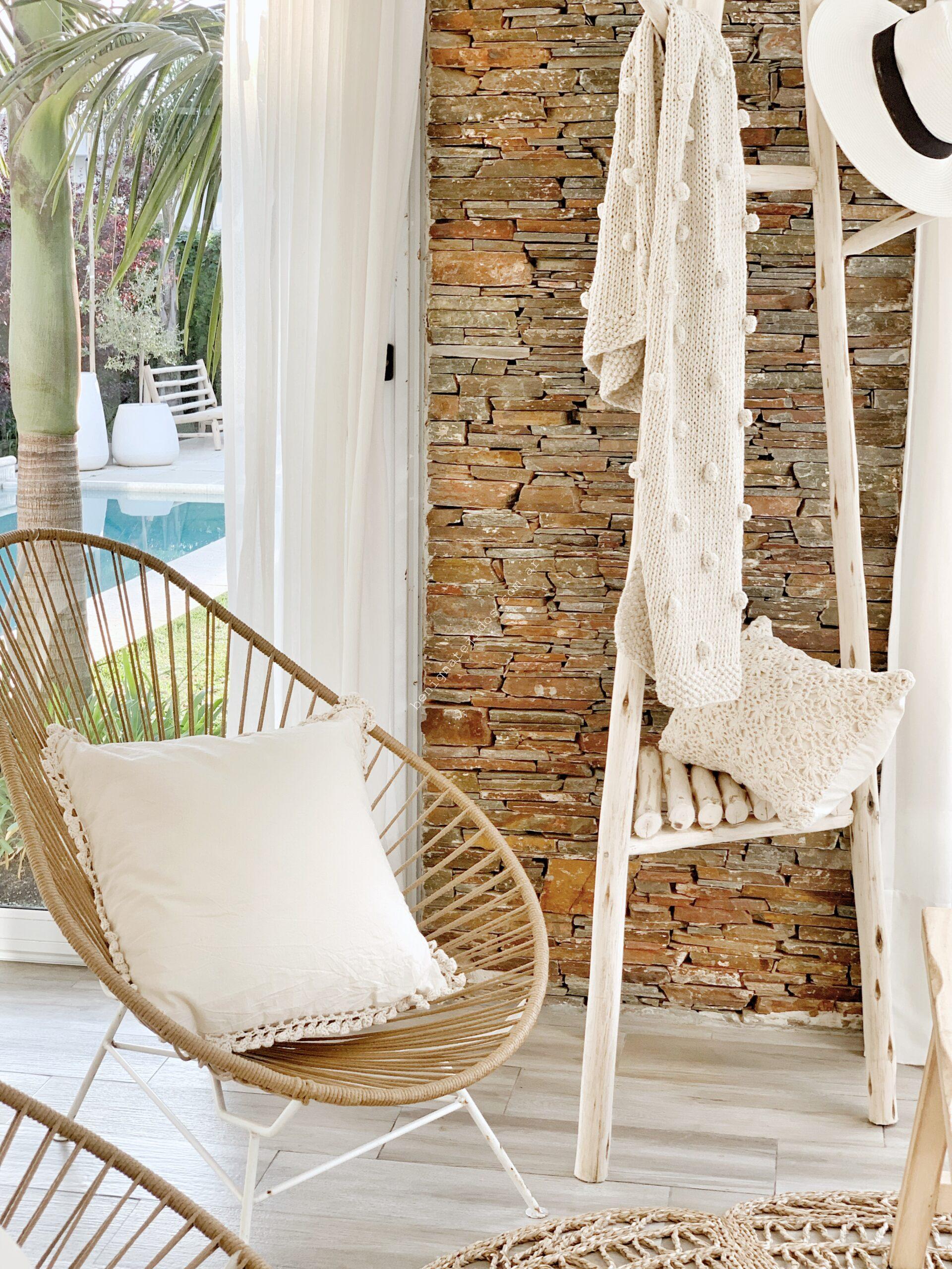 Funda Almohadón FRIDA 50x50-Contorno Natural -DISPONIBLES - Imagen 2