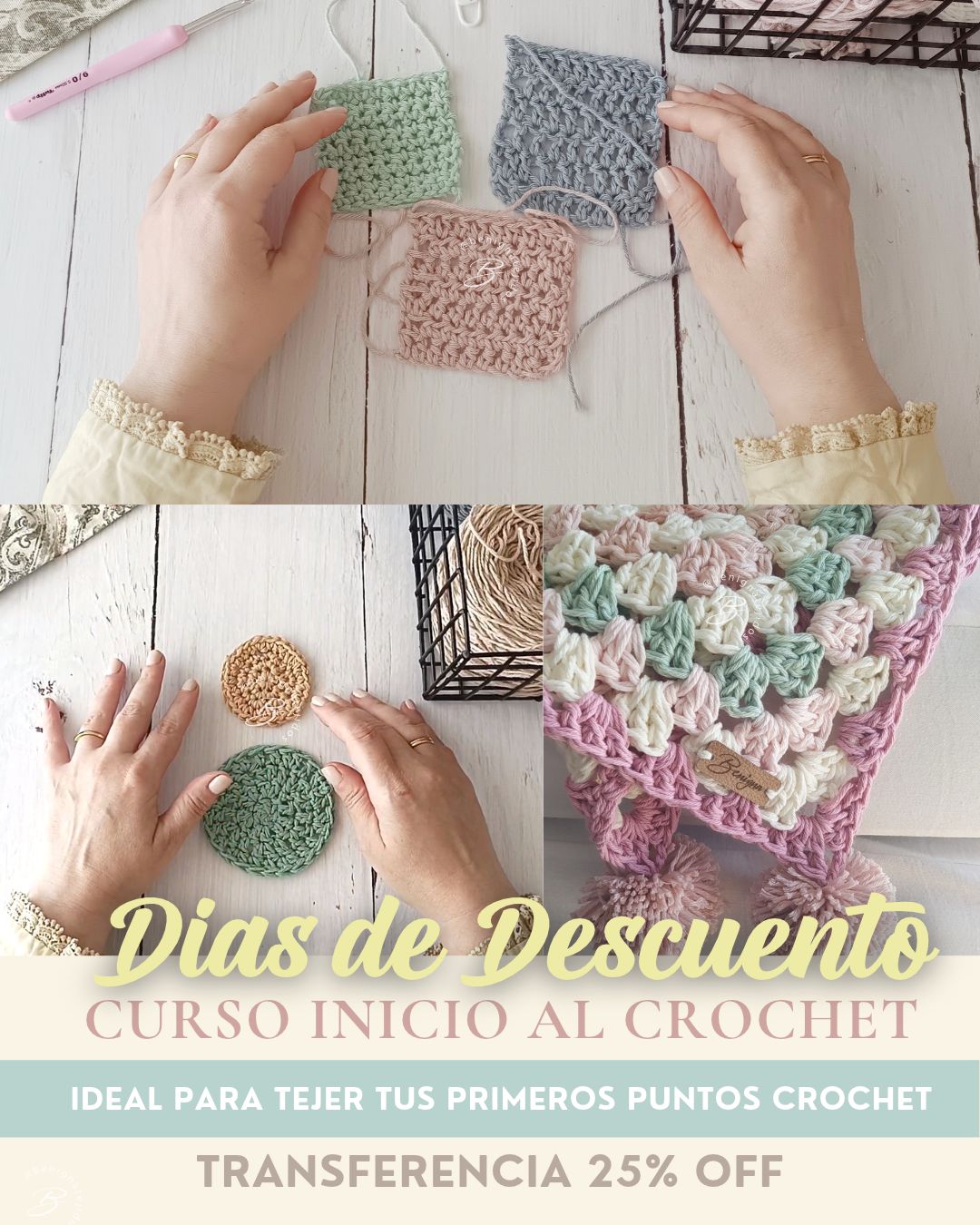 Curso para Principiantes INICIO AL CROCHET