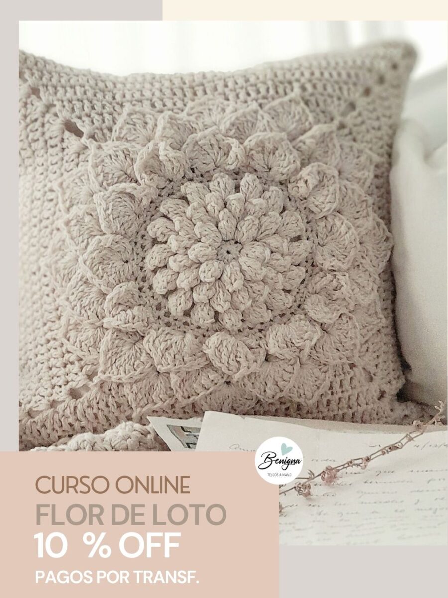 Curso online FLOR DE LOTO (almo y saco)