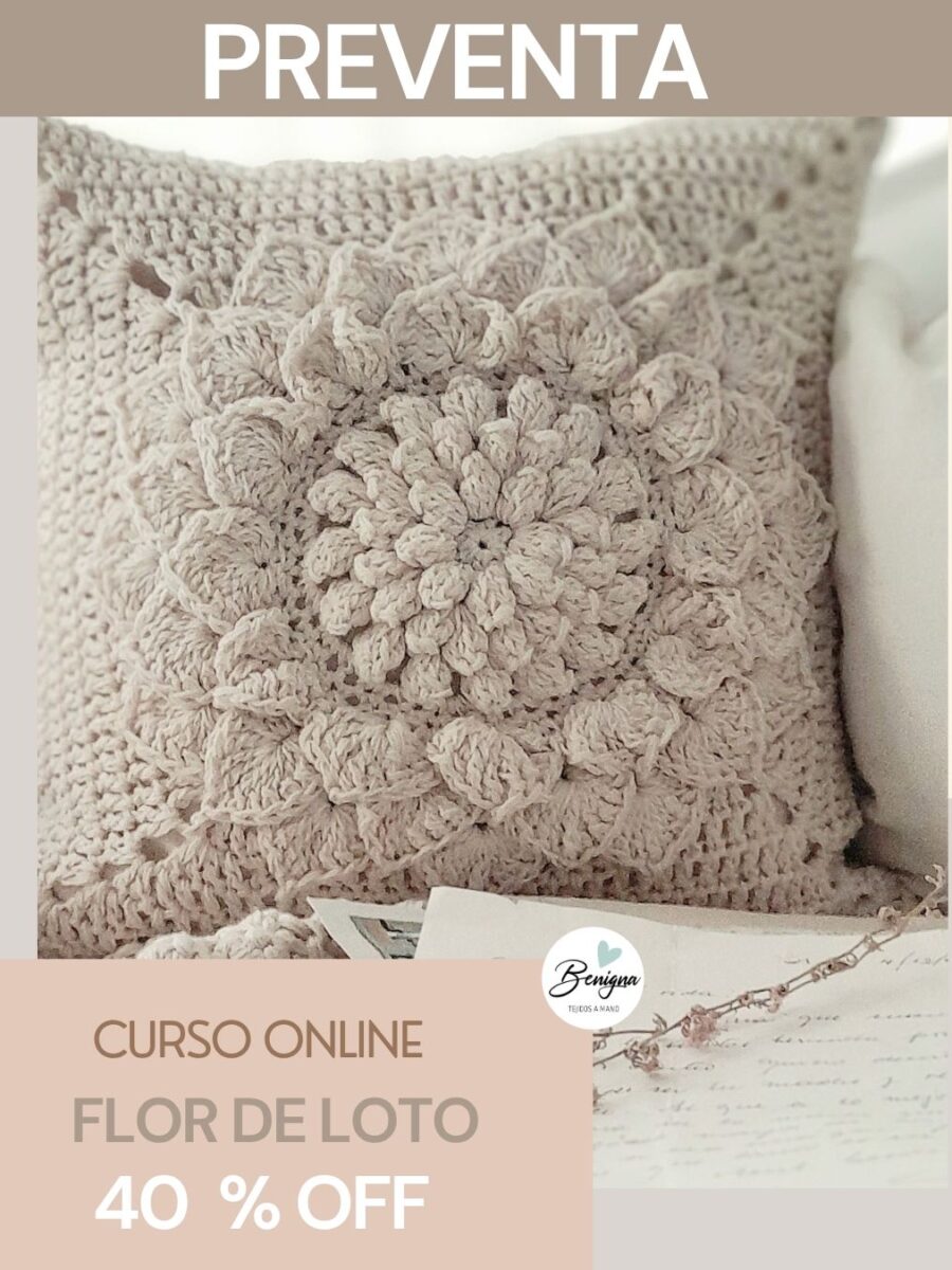 Curso online FLOR DE LOTO (almo y saco)