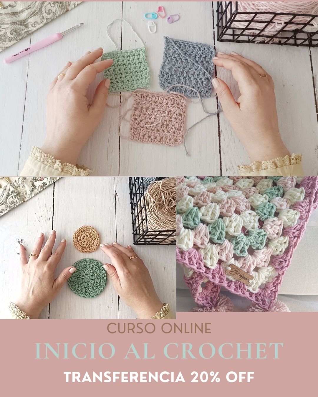 Curso INICIO AL CROCHET