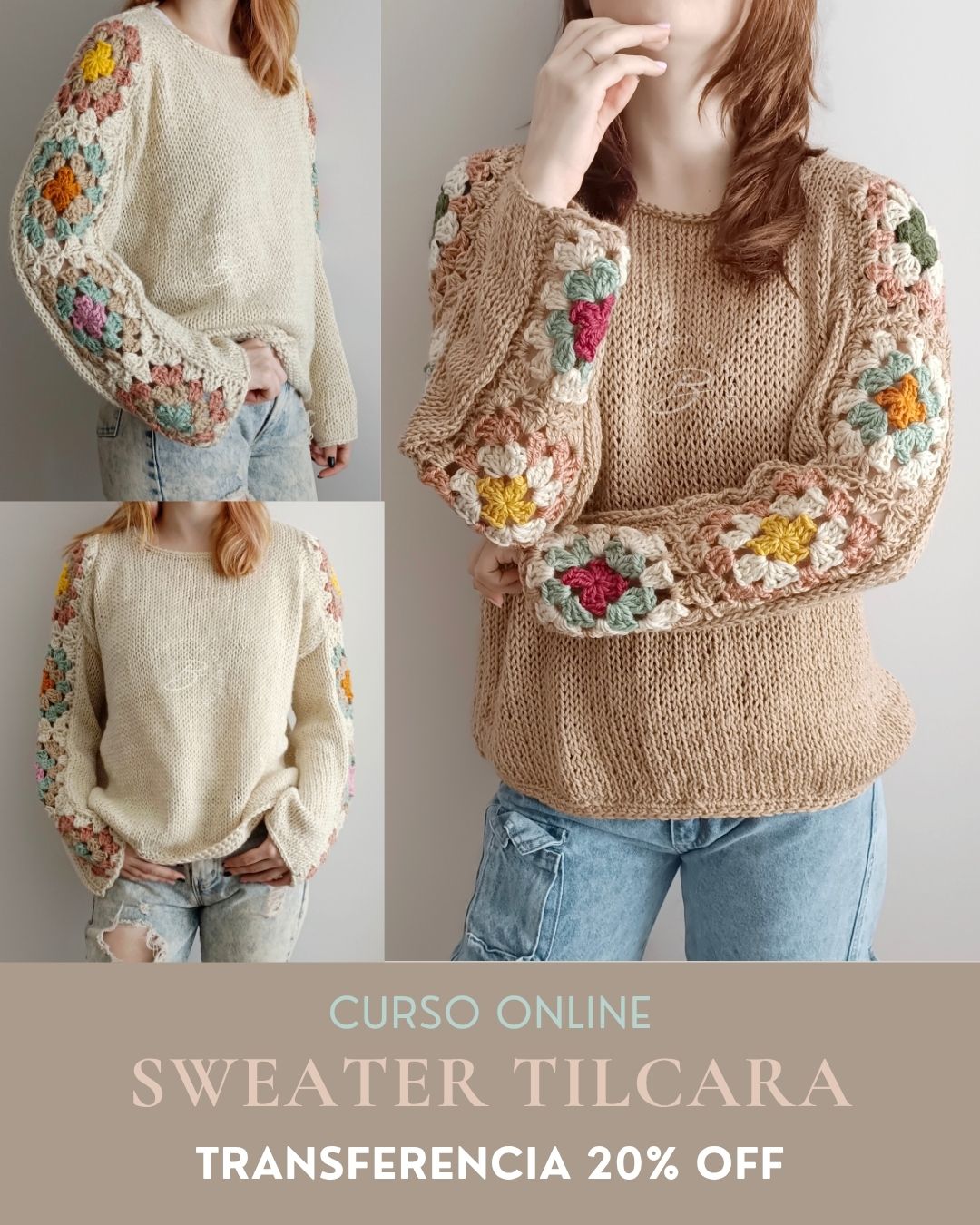 Curso Sweater TILCARA
