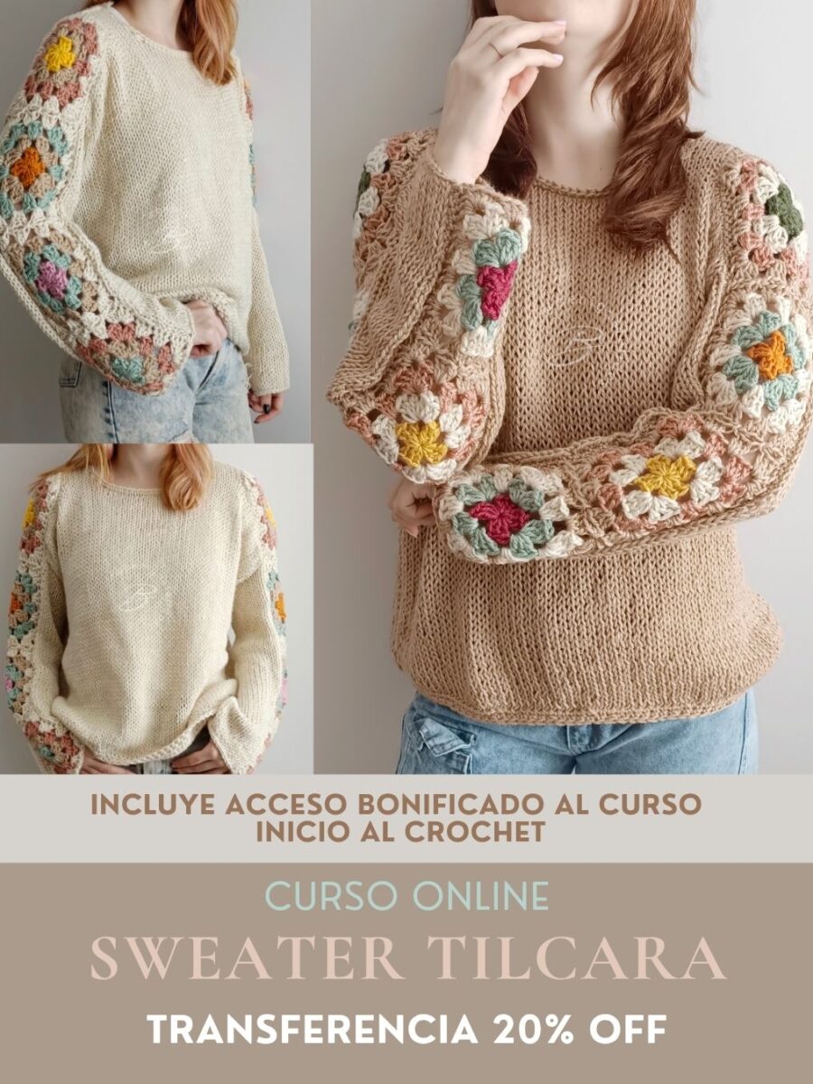Curso Sweater TILCARA