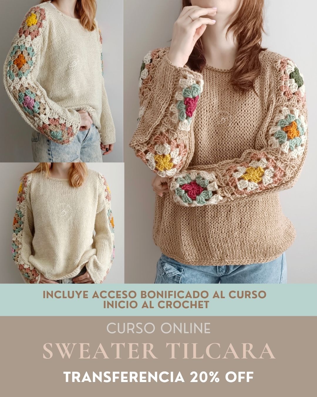 Curso Sweater TILCARA