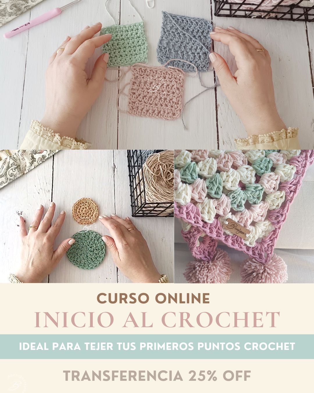 Curso INICIO AL CROCHET